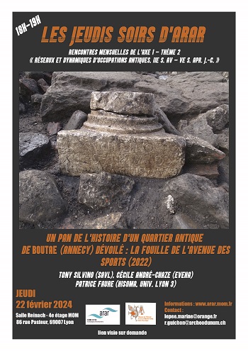 Affiche jeudi soir d'ArAr février 2024 Affiche jeudi soir d'ArAr février 2024