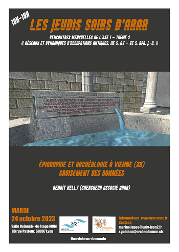Affiche jeudi soir d'ArAr octobre 2023 Affiche jeudi soir d'ArAr octobre 2023