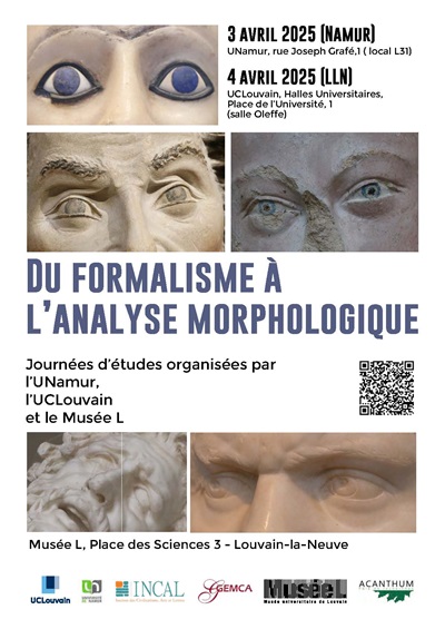 Affiche "Du formalisme à l’analyse morphologique"