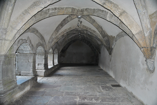 Cloître XVIe siècle - Chartreuse de Mélan © Mathilde Duriez