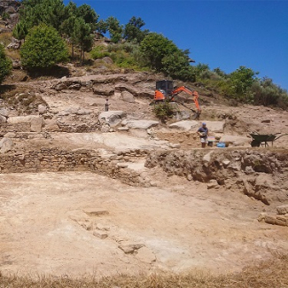 Photographie du site archeologique de Vale de Mir Pegarinhos Portugal © Tony Silvino